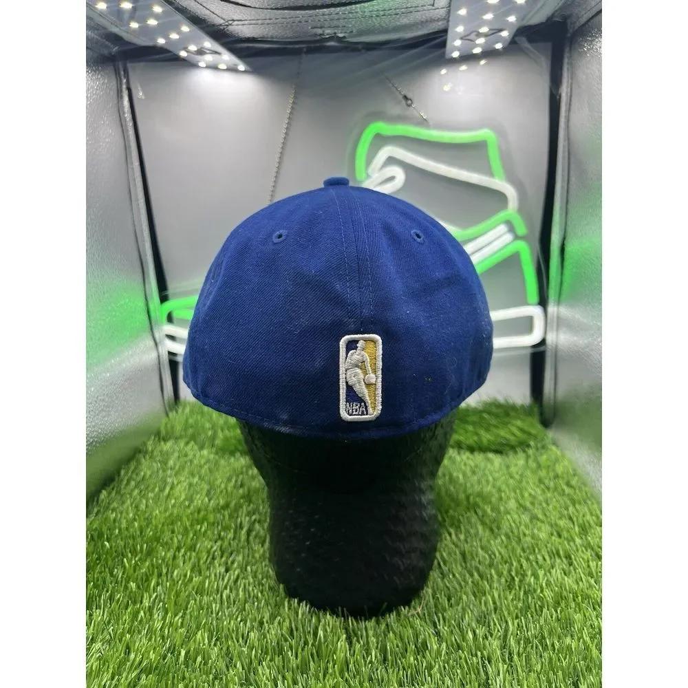 Golden State Warriors‎ Hat Cap Fitted 7 1/2 Blue New Era 59fifty Felt Bill Adult